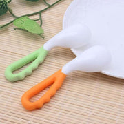 Baby Food Supplement Feeding Spoon Children's Products Curved Handle Easy To Grasp Children Tableware Baby Diet Training Spoon for eating TV