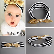 Baby Girl Headband Infant Turban Cloth Tie Bow For Newborn Bandage Tiara Headwear For Toddler