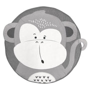 Play Mat Cartoon Animal Baby Mats Newborn Infant Crawling Cotton Round Floor Carpet Rugs Mat for Kids Room Nursery Decor