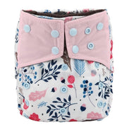 Luxury Charcoal Bamboo Baby Cloth Diaper Nappy Washable Reusable Double Gusset Square Tabs Nappies for Baby and Kids