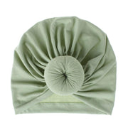 Trend New Mother & Baby Hat Soft Cotton Turban Hat Baby Elastic Toddler Infant Cap For Girls and Women