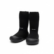 Toddler Sock Shoes with Rubber Soles | Fleece Winter Barefoot Shoes