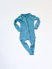 Blue Jean Baby | Infant Bamboo Zip Romper