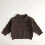 Premium Organic Cotton Toddler Sweater | Made in Peru