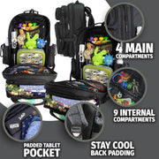 JUG 30L Dad Diaper Bag Backpack - Black