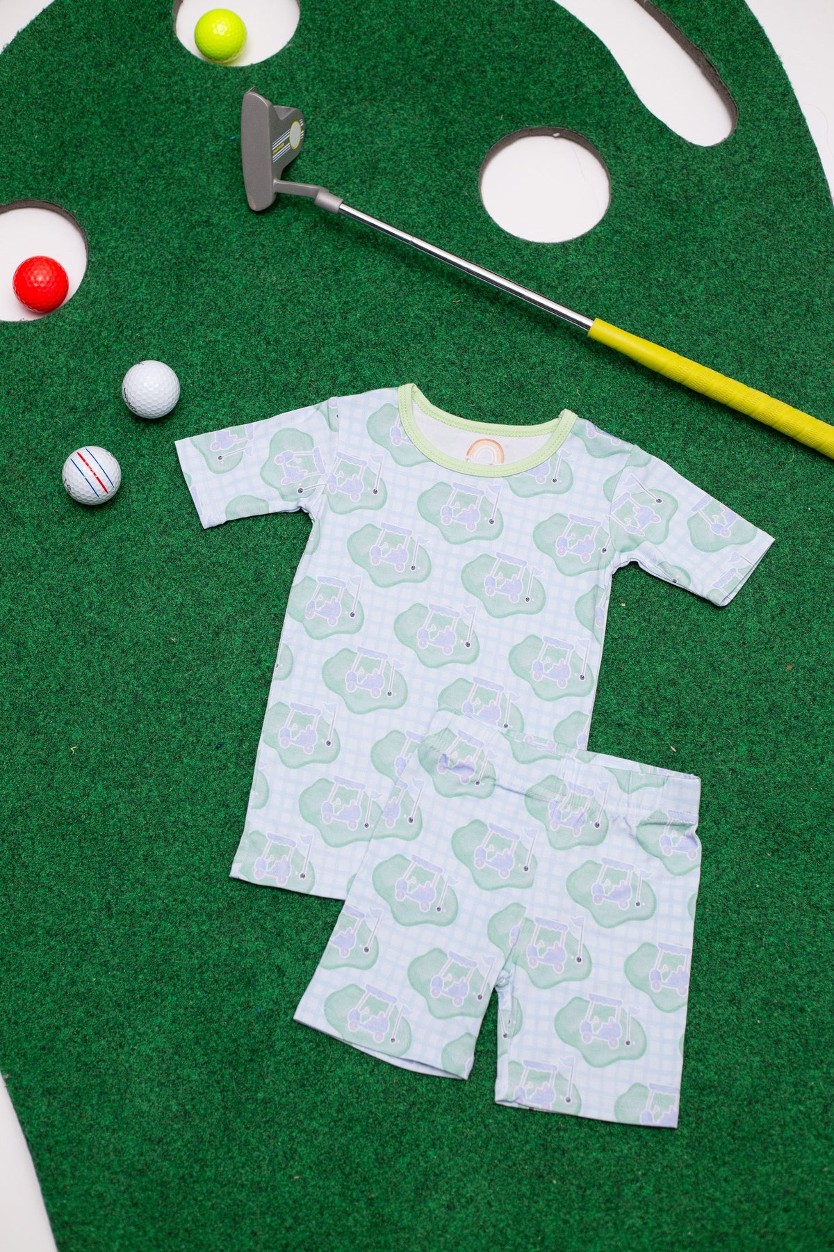 Golf Baby Bamboo 2- piece Short Set
