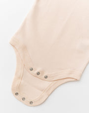 Short Sleeve Bodysuit in Rosy Peach