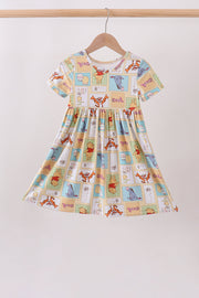 Yellow winnie the pooh bamboo dress