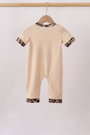 Camouflage duck applique Romper
