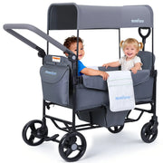 Momfann 2-Seater All-Terrain Stroller Wagon for Kids