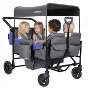 Momfann 2-Seater All-Terrain Stroller Wagon for Kids