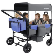 Momfann 2-Seater All-Terrain Stroller Wagon for Kids