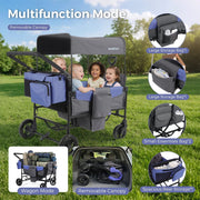 Momfann 2-Seater All-Terrain Stroller Wagon for Kids