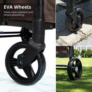 Momfann 4-in-1 Double Stroller Wagon for Kids