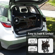 Momfann 4-in-1 Double Stroller Wagon for Kids