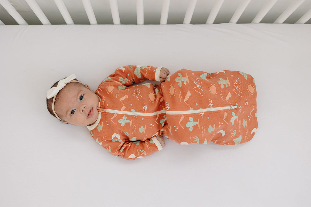 GOTS Certified Organic Cotton Sleepsack - Desert