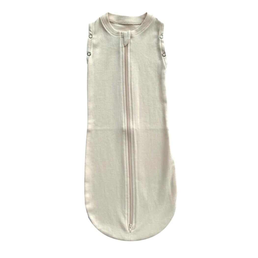 GOTS Certified Newborn Sleepsack Swaddle - Natural