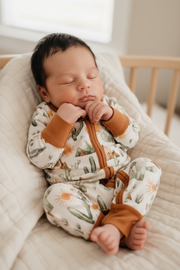 Western Desert Baby Bamboo Zipper Romper