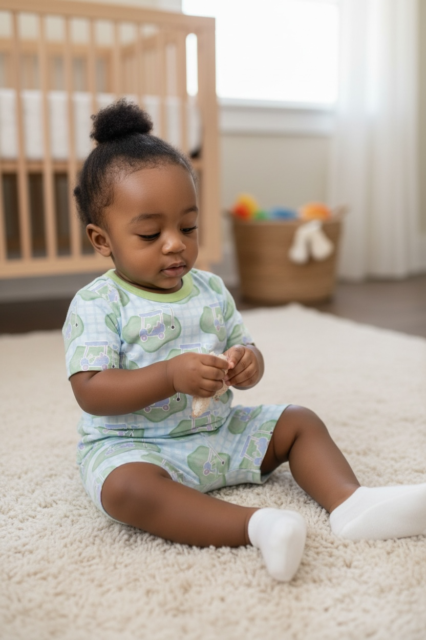 Golf Baby Bamboo 2- piece Short Set