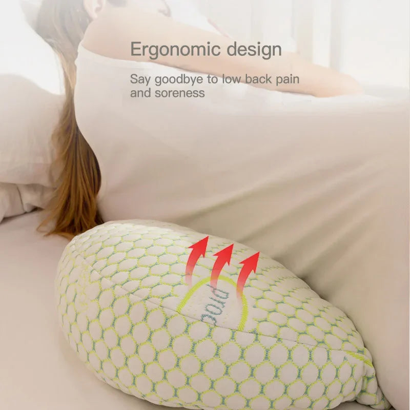 Pregnancy Pillow Soft U-Shaped Lumbar Cushion for Side Sleepers, Maternity Tummy Pillow, Pregnancy Support Pad