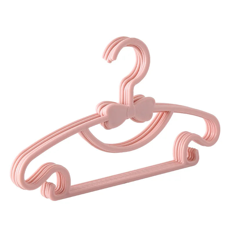 10/20/50-Pack Kids Plastic Hangers for Baby & Toddler Clothes – Slim Anti-Slip Closet Organizer (6.1 x 11.4 in / 15.5 x 29 cm)