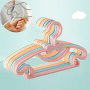 10/20/50-Pack Kids Plastic Hangers for Baby & Toddler Clothes – Slim Anti-Slip Closet Organizer (6.1 x 11.4 in / 15.5 x 29 cm)