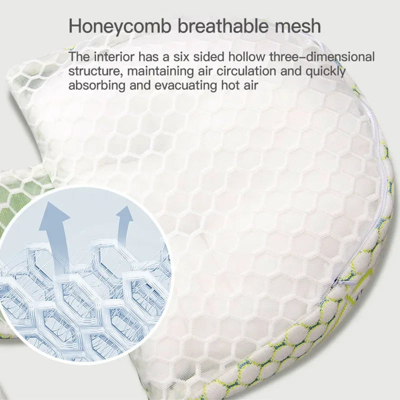 Pregnancy Pillow Soft U-Shaped Lumbar Cushion for Side Sleepers, Maternity Tummy Pillow, Pregnancy Support Pad