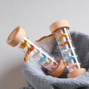 Montessori Baby Rain Stick Sensory Rattle Educational Toy Kids