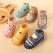 Baby Socks Shoes Infant Color Matching Cute Kids Boys Doll Soft Soled Child Floor Sneakers Toddler Girls First Walkers