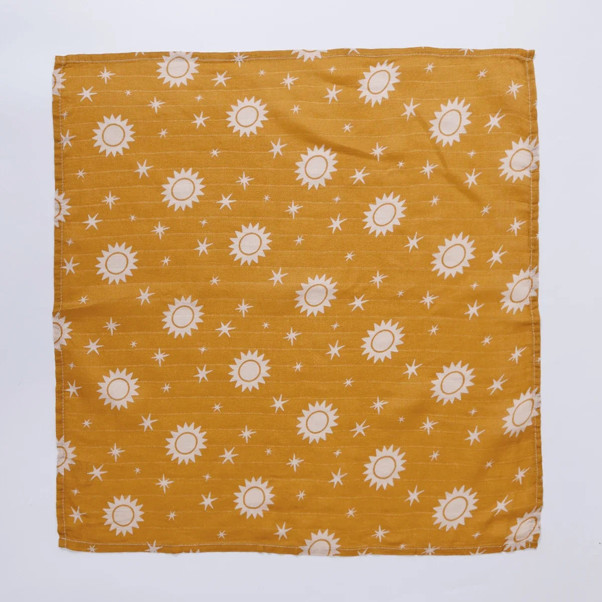 5-Piece Set – Multi-Functional Bamboo Cotton Muslin Bibs & Burp Cloths – Soft & Breathable Washcloths for Newborns