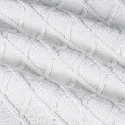 Cable Knit Baby Sleep Sack in White