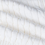 Cable Knit Short in White