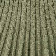 Cable Knit Skirts in Sage Green