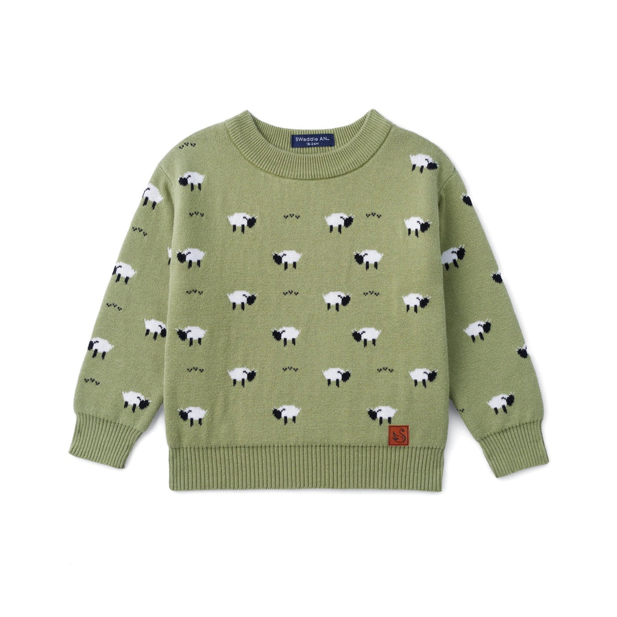 Sheep Countryside Knit Kids Sweater