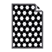 Soccer Jacquard Knit Baby Blanket