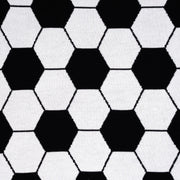Soccer Jacquard Knit Baby Blanket