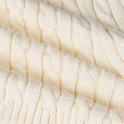 Cable Knit Short in Cream