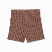 Cable Knit Short in Mocha