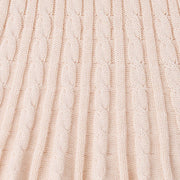 Cable Knit Skirts in Beige