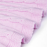 Cable Knit Skirts in Lilac