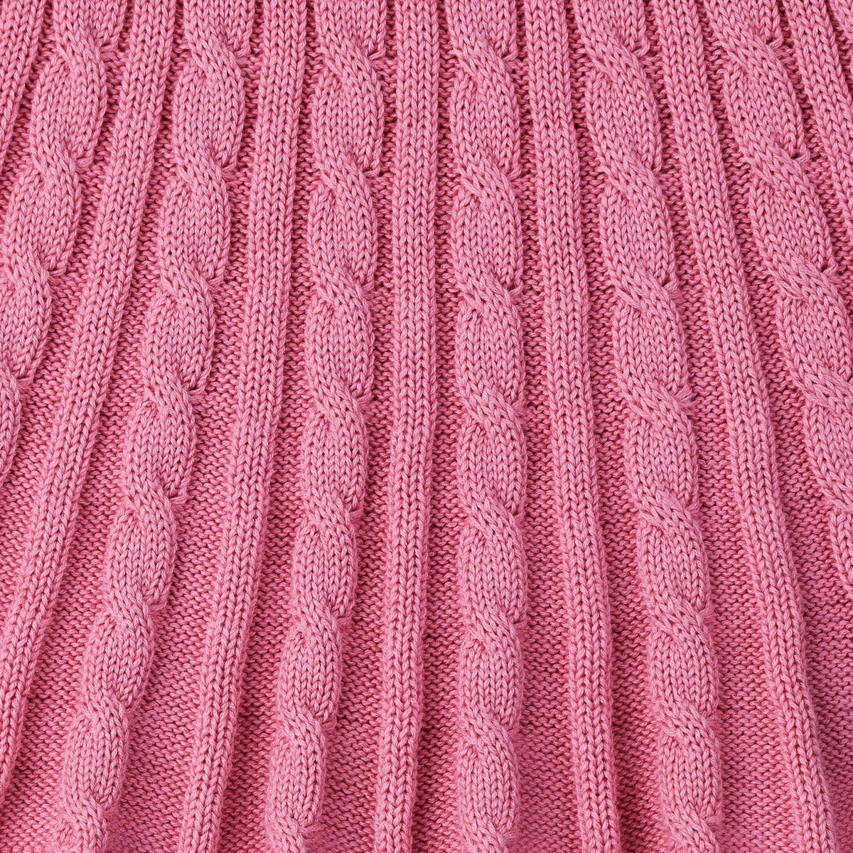 Cable Knit Skirts in Rose Pink