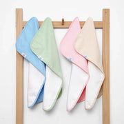 Bamboo Baby Burp Cloths in Blue Bell