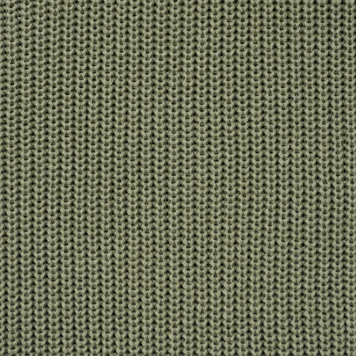 Classic Knit Baby Sweater in Sage Green