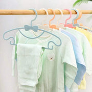 10/20/50-Pack Kids Plastic Hangers for Baby & Toddler Clothes – Slim Anti-Slip Closet Organizer (6.1 x 11.4 in / 15.5 x 29 cm)