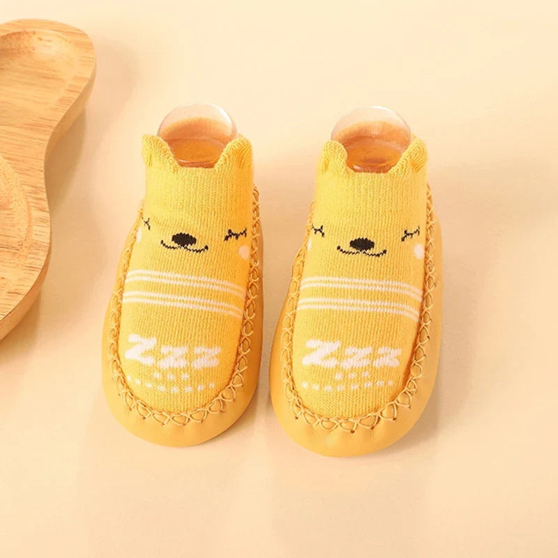 Baby Socks Shoes Infant Color Matching Cute Kids Boys Doll Soft Soled Child Floor Sneakers Toddler Girls First Walkers