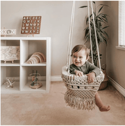 Macrame Swing & Love Mom Bodysuit Bundle