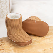 Newborn Baby Winter Boots – Soft Corduroy Booties