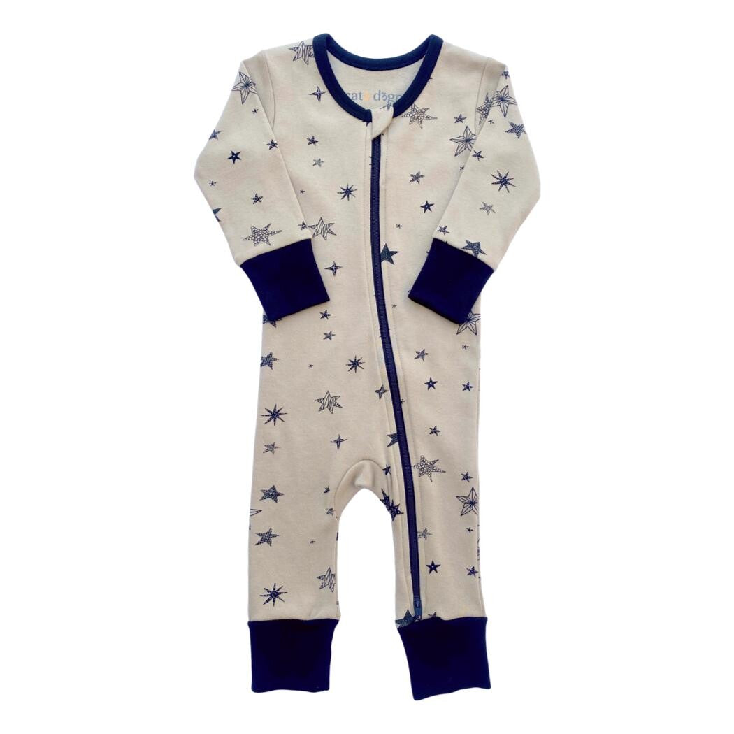 GOTS Certified Organic Cotton Zippy - Cosmic Star