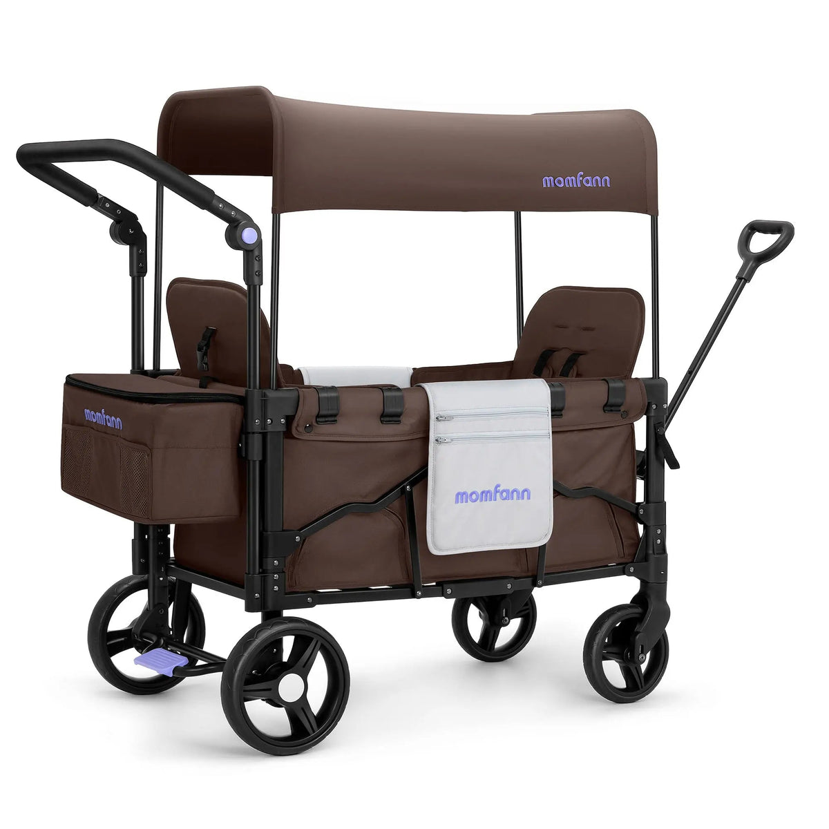 Momfann 4-in-1 Double Stroller Wagon for Kids