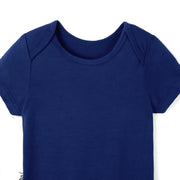 Bamboo Baby Bodysuit in Blue Depths
